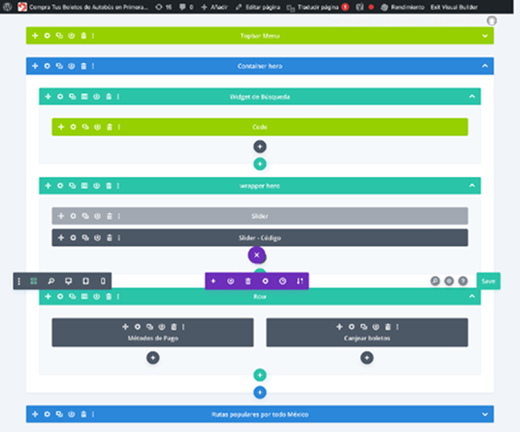 WordPress and Divi implementation process